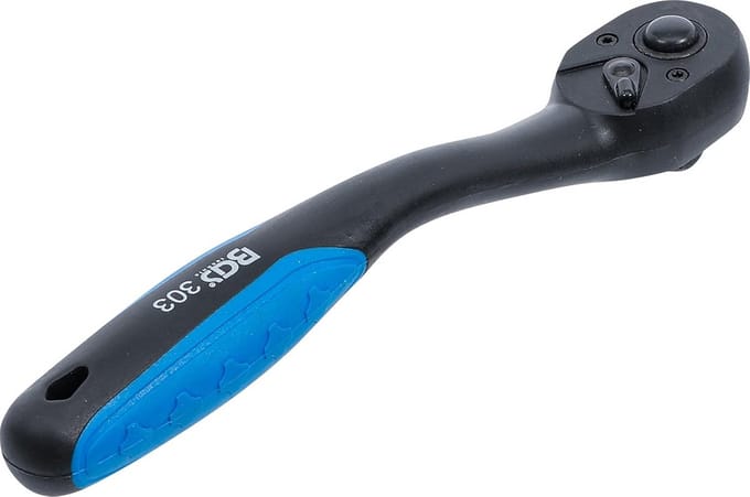 Ratelsleutel 10 mm (3/8 inch) met Ergonomische Grip en Snelsluiting