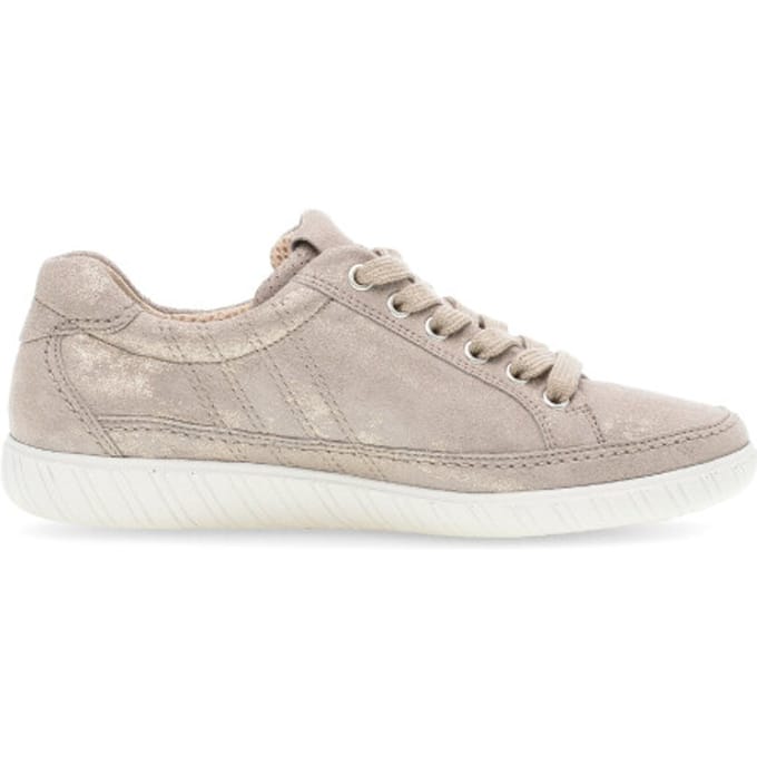 Gabor 66.458.95 - dames sneaker - Beige - maat 37 (EU) 4 (UK)