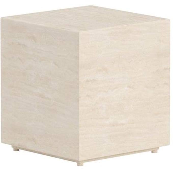 Svea - Maxwell bijzettafel 40x40x45 cm - beige