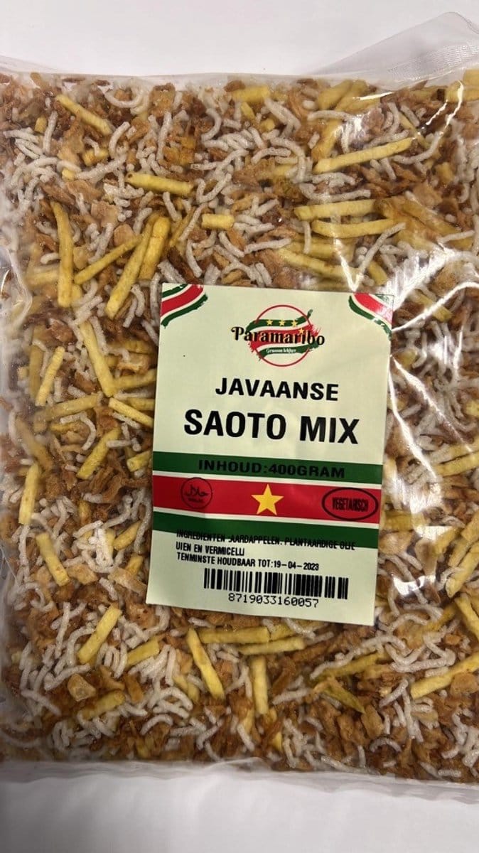 Paramaribo | Javaanse Saoto Soep Mix | Vegetarisch | 400 gram