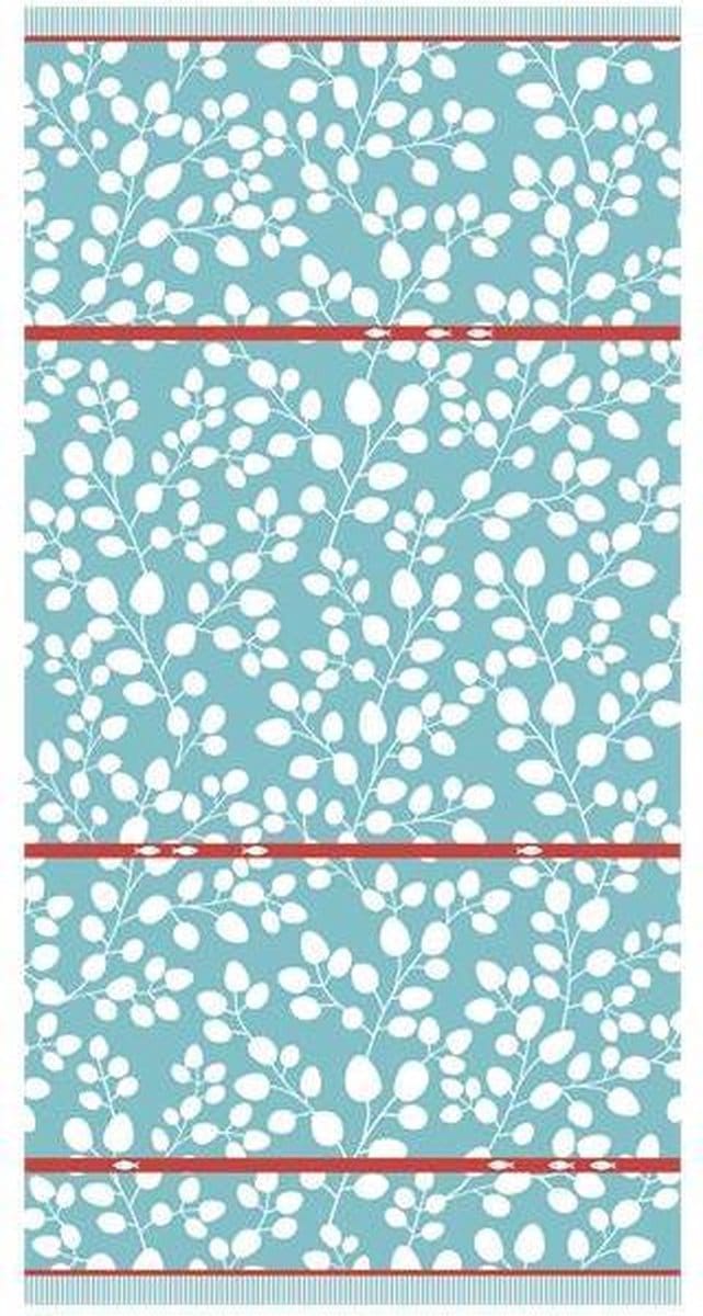 Clarysse Leaf - Strandlaken - 90x170 cm - Blauw