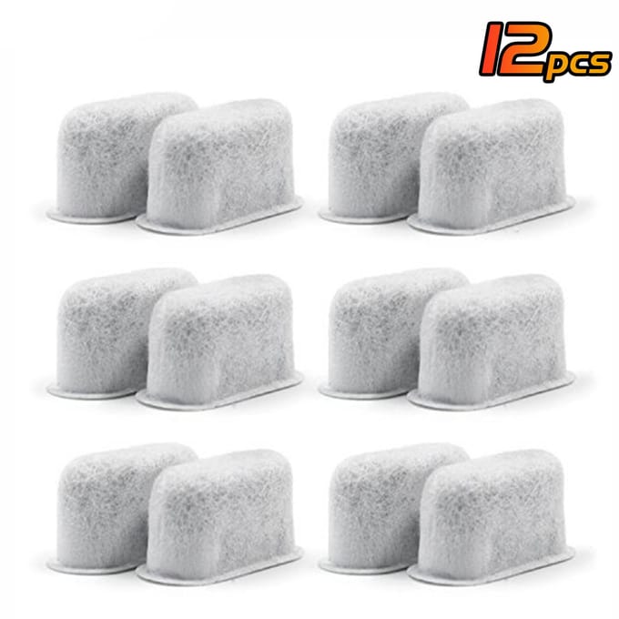 12-Pack Koffievervangingsfilter Koffiefilter Compatibel met Keurig Koffiezetapparaat Koffiemachine wit