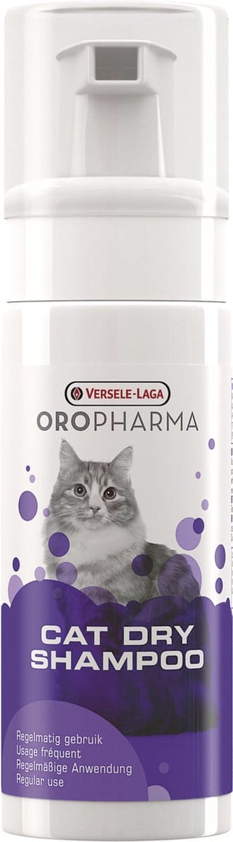 Versele-Laga Oropharma Cat - Dry Shampoo 150ml - Droogshampoo voor katten