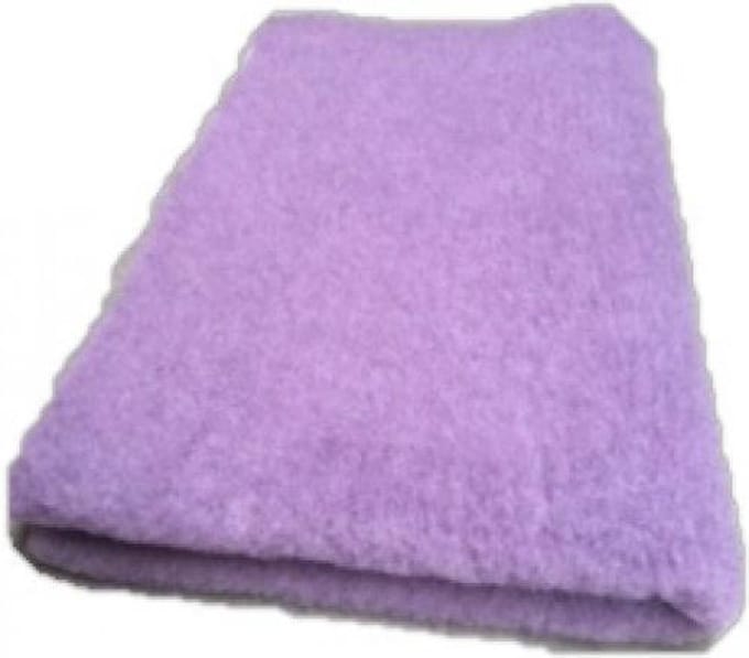 Vet Bed Lila Effen Latex Anti-Slip 150x100cm
