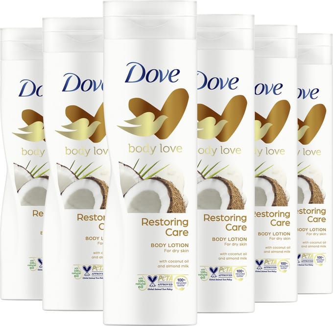 Dove - Body Love Bodylotion - Restoring Care - 6 x 250 ml