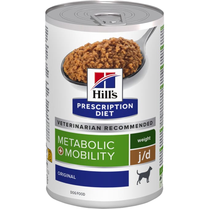 24x370g Metabolic + Mobility Hill's Prescription Diet Hondenvoer