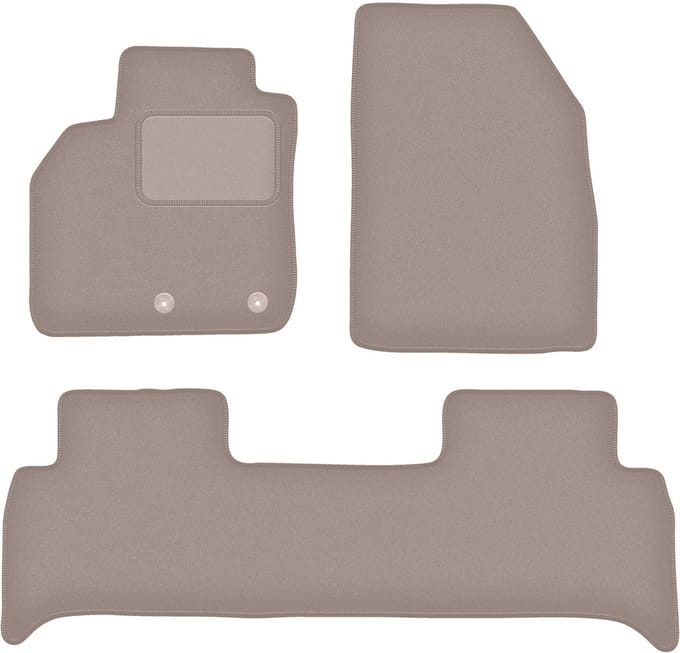 Beige veloursmatten voor: Renault Scenic III minivan (2009-2016)