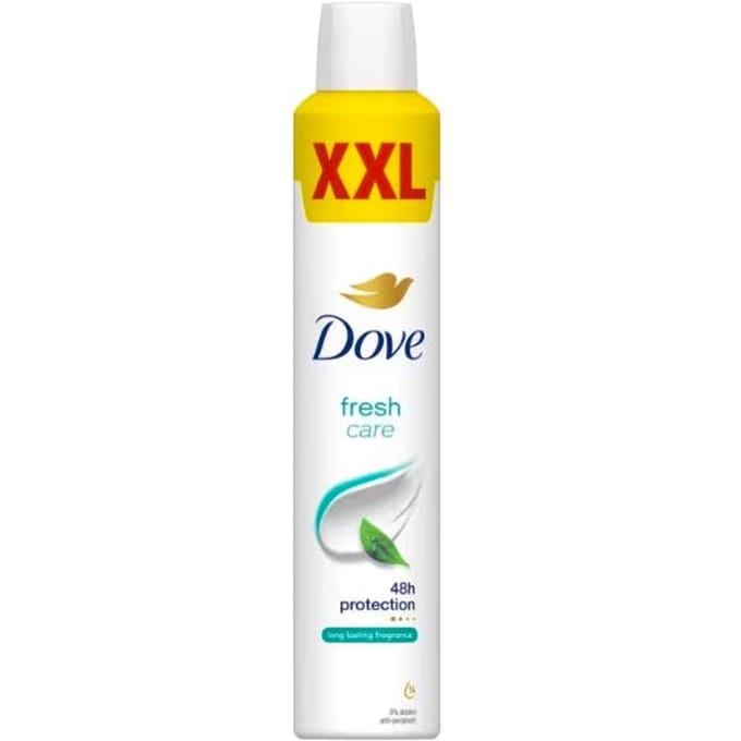 Dove Fresh 48H Antiperspirant Deodorant 300 ml