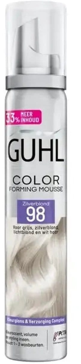 Guhl Color Forming Mousse 98 Zilverblond - 100 ml