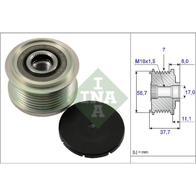 Schaeffler Ina Generator vrijloop INA 535 0128 10