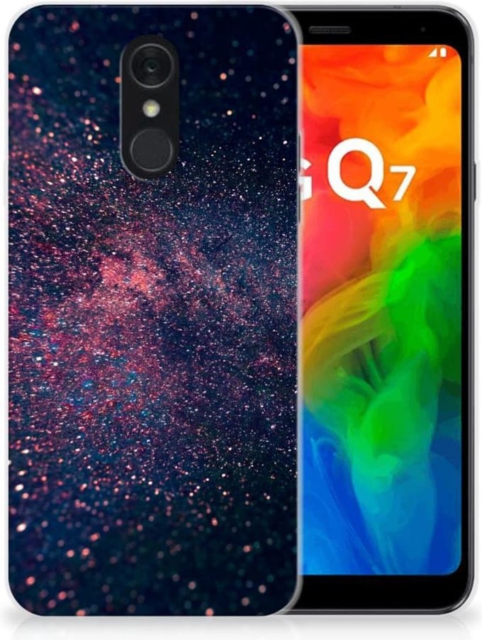 LG Q7 TPU Hoesje Stars