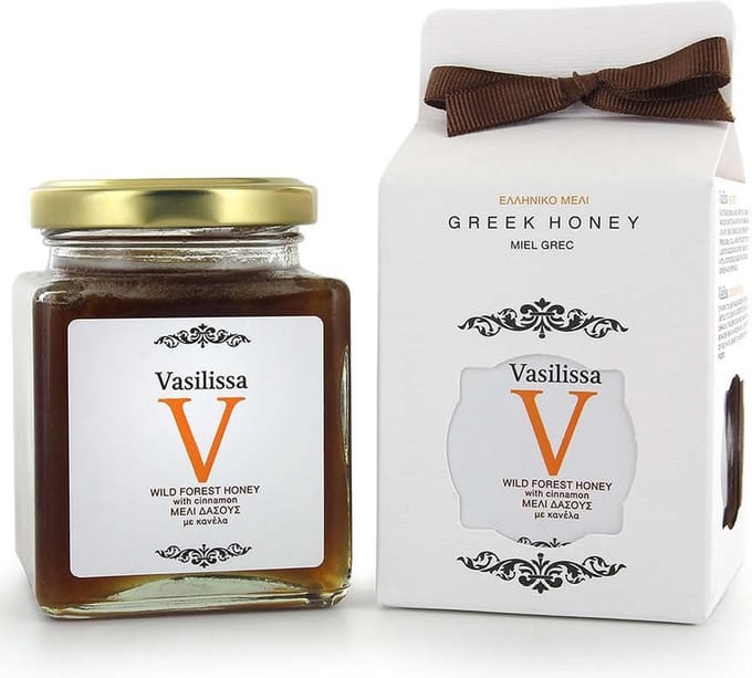 Honing met kaneelstokjes Griekenland - 250g - Vasilissa