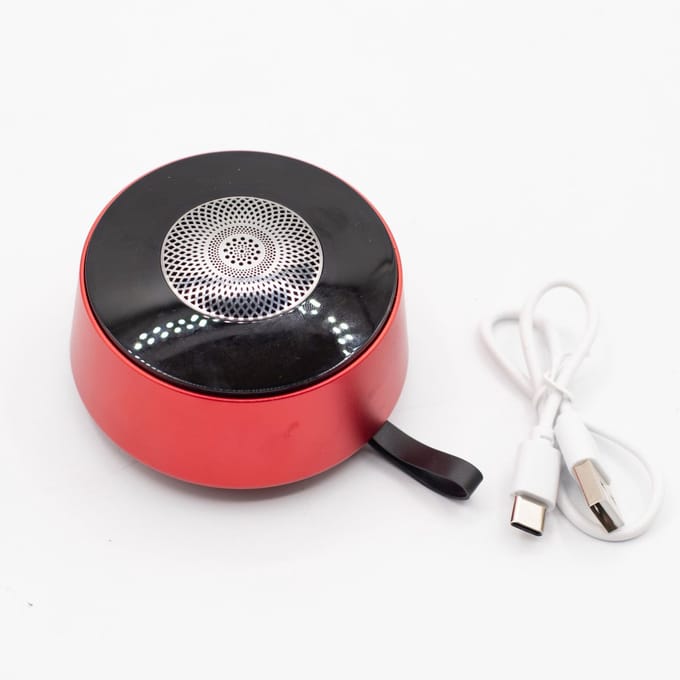 Red Mandela Lighting Effect Mini Speaker