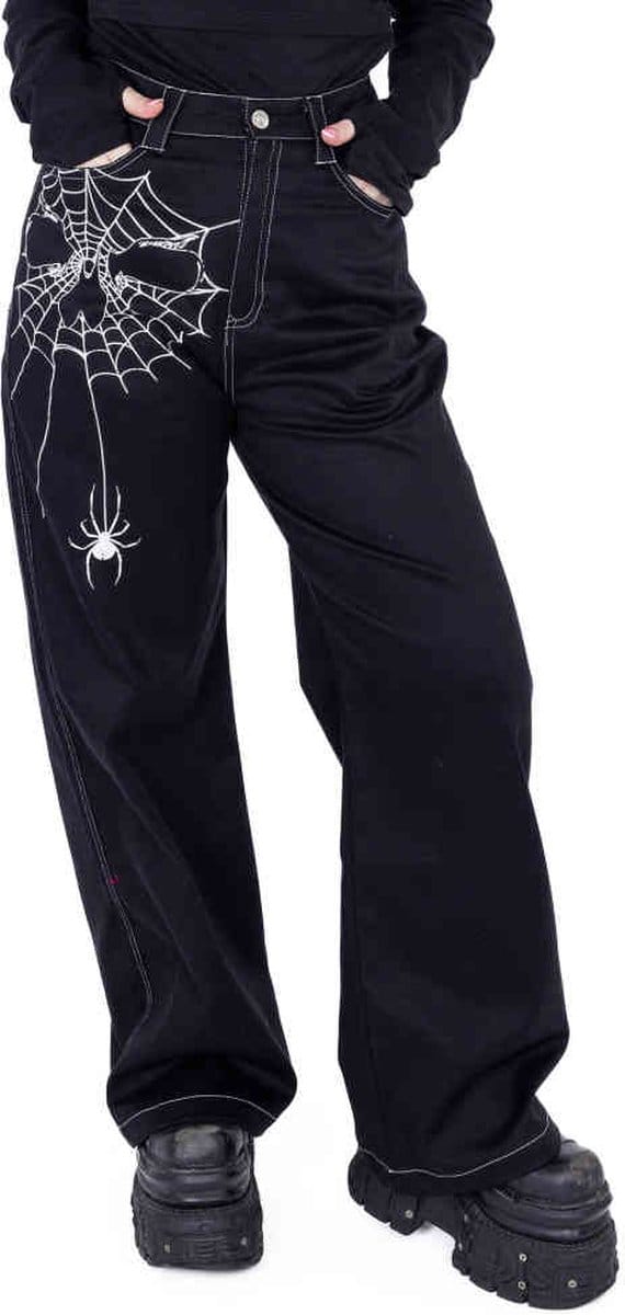 Heartless - Widow Maker Broek rechte pijpen - 28/32 inch - Zwart