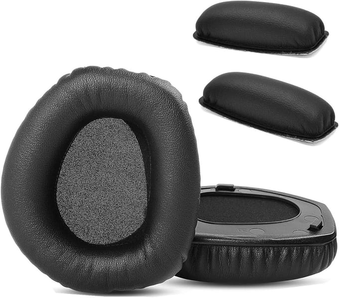 Dailygoods - Oorkussen Vervangset voor Sennheiser Hoofdtelefoon - Geheugen Foam