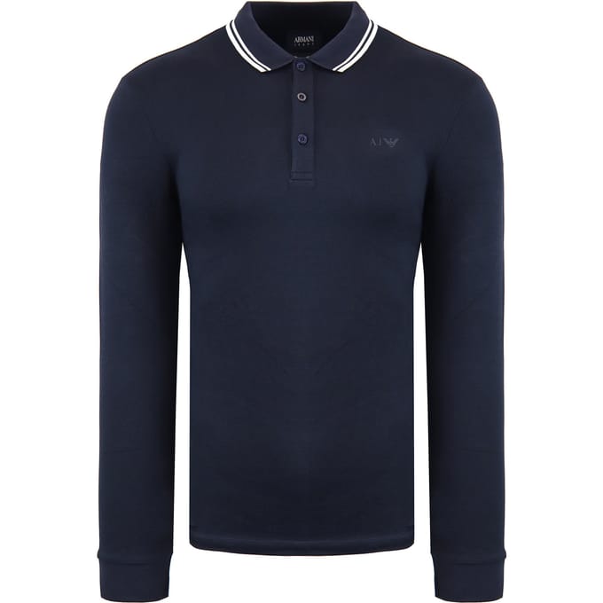 Armani Jeans Heren Navy Poloshirt
