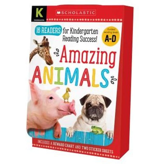 Amazing Animals Kindergarten A-D Reader Set - Scholastic Inc.