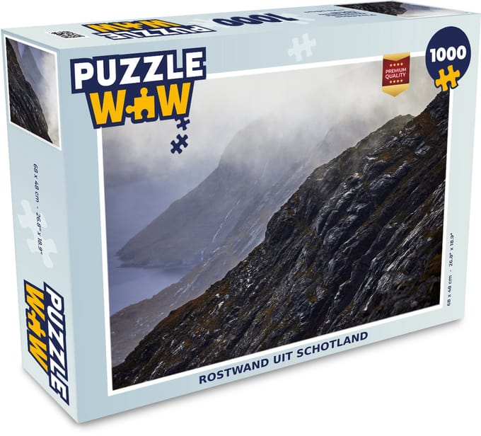 Puzzel Rostwand uit Schotland - Legpuzzel - Puzzel 1000 stukjes volwassenen