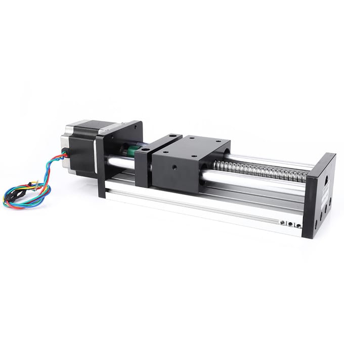 400mm Slag Lineaire Glijrail Tafel met Nema17 42 Stappenmotor (1204 Kogelomloopmoer)