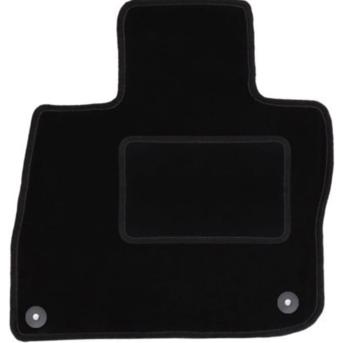 Bestuurdersmat zwart voor: Honda Civic VIII (UFO) hatchback (2006-2012)