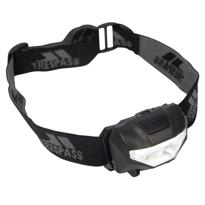 Trespass Navigator Hoofdlamp (Zwart)