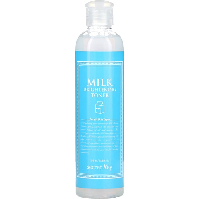 Secret Key, Milk Brightening Toner, 248ml (8.38fl oz) white