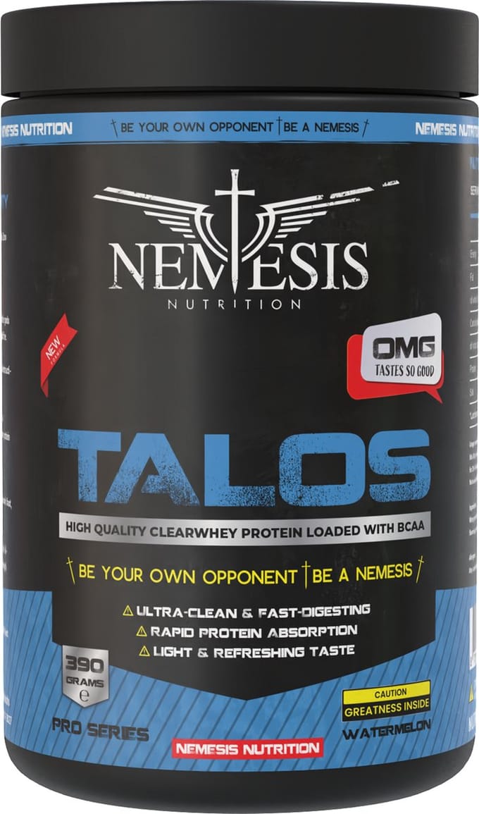 Nemesis Nutrition | Talos | Clear Whey | Watermelon | 390gr 13 servings | Nutriworld