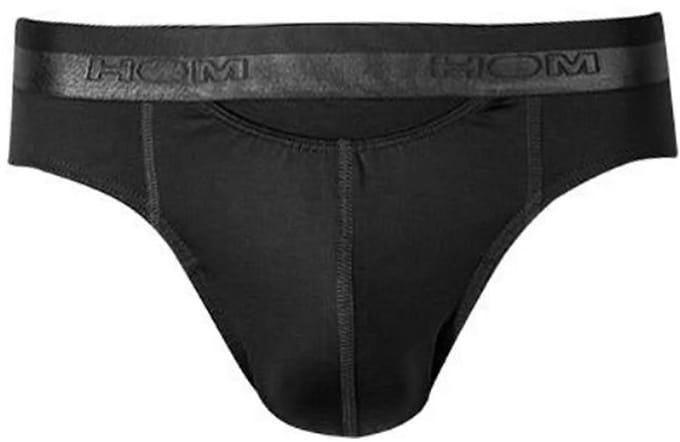 HOM HO1 mini briefs slip (1-pack) - herenslip met horizontale gulp - zwart