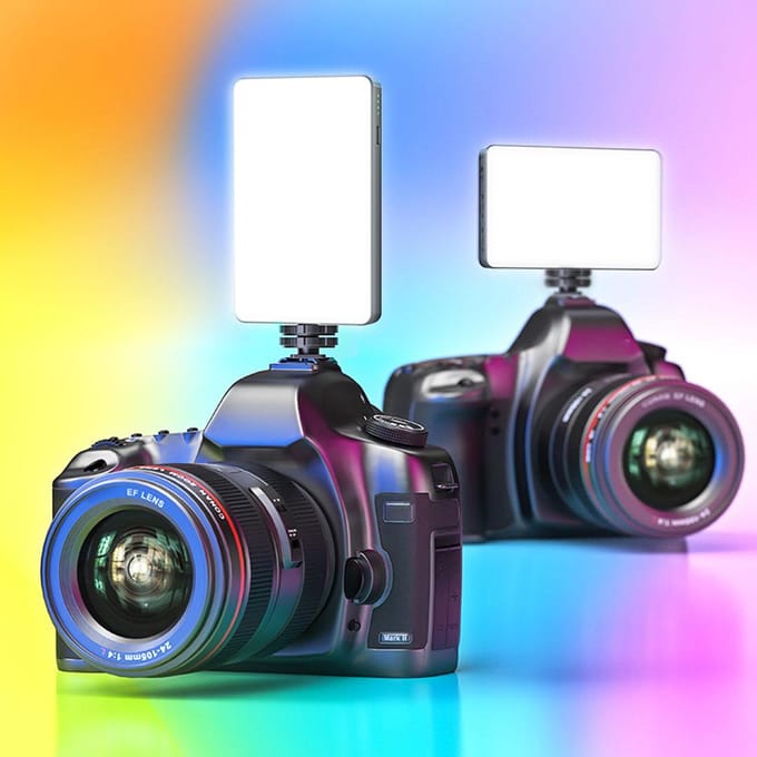 Zak LED Videolamp Videoconferentielamp voor Computer Tablet Mobiele Telefoon DSLR Camera LED Vulling