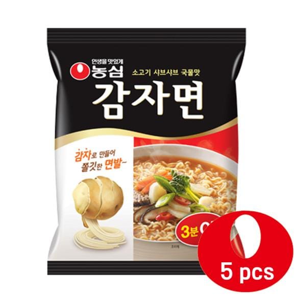 Nongshim Aardappelnoodles 117g (3 opties) 10PCS