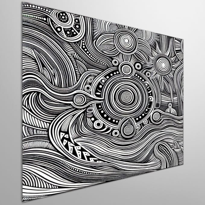 Kunstprint | Wanddecoratie | Dibond | 50 × 50 cm