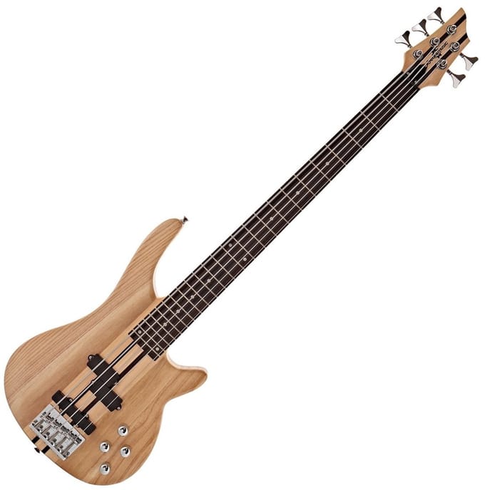 Chicago 5-Snarige Neck Thru Basgitaar van Gear4music