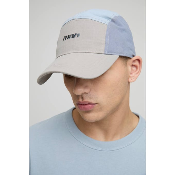 Men's Lichtgewicht Nylon Paneelpet | Grey