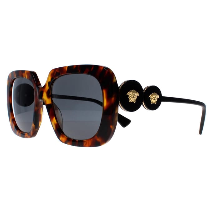 Versace VE4434 511987 licht havana donkergrijs zonnebril