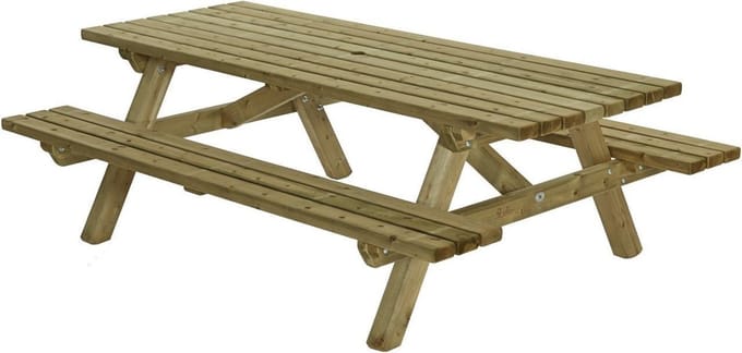 Talen picknicktafel - 230x160 cm