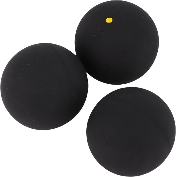 Squashbal Set - Trainingsballen Squash - Squash Training - Drie Stippen Niveaus - 4 cm - Meerdere Kleuren