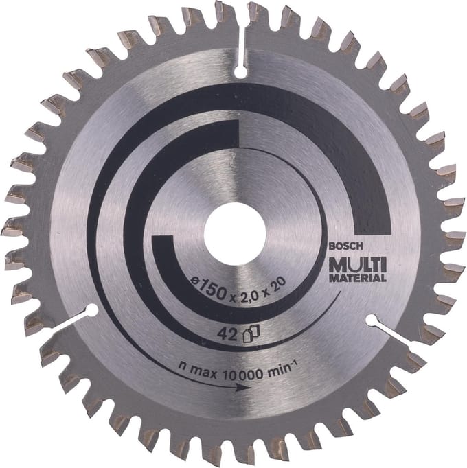Bosch RUNDSAVKLINGE MULTI 150X2.0X20MM 42 TDR