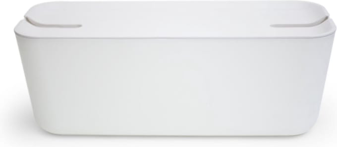 Bosign - Kabelbox - XL - Wit - Kabel Organizer - Voor Stekkerdoos - 45 x 19 x 17,5 cm