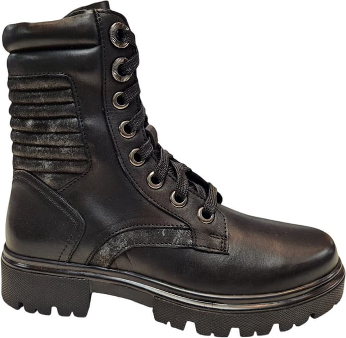 Twins 324510 GISELA - Half-hoog - Kleur: Zwart - Maat: 34