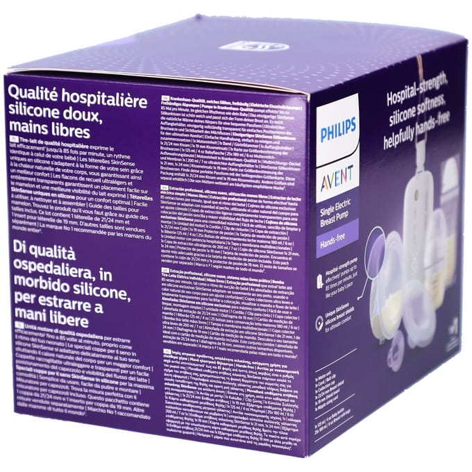 Philips Avent Borstkolf - Handsfree Enkelzijdig + Melkbewaarzakje - SCF543/11
