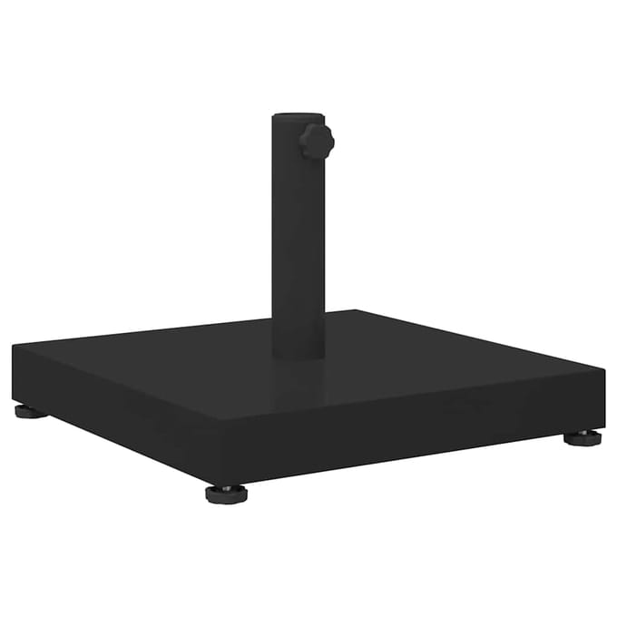 vidaXL - Parasolvoet - Zwart - 45 - x - 45 - x - 31,5 - cm
