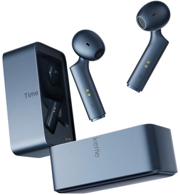 Timekettle W4 - AI Vertaal Oortjes met Auto-Correctie & Bone Voiceprint Sensor voor optimale spraakherkenning - Handsfree Translator Earbuds