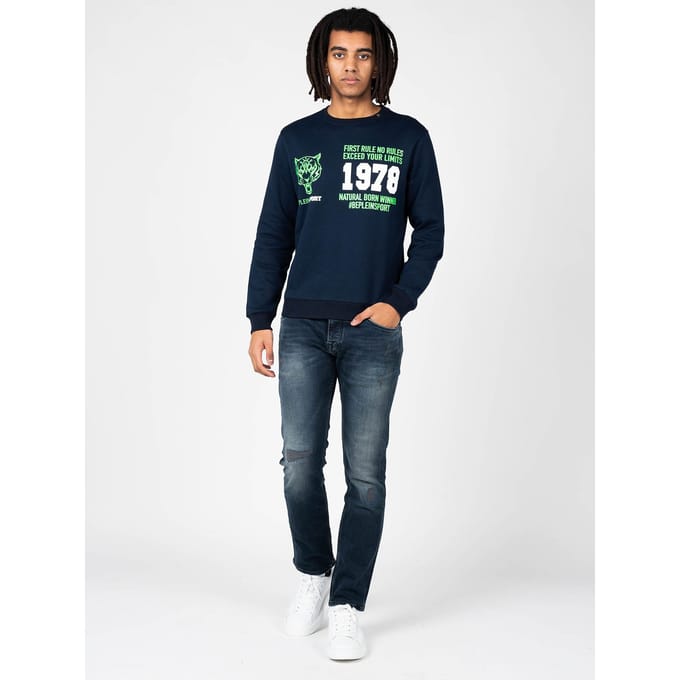 Plein Sport blouse Mannen blauw