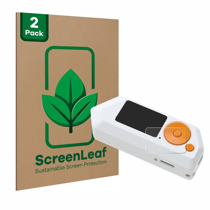 2 Stuks Screenprotector voor Flipper Zero FZ.1 - Hoogwaardige Beschermfolie transparant