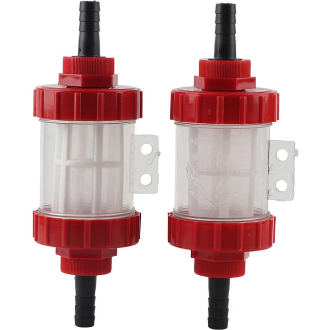 G1/2   Inline Gaasfilter Waterpomp Transparant Filter Tuinirrigatie Connector Hoge Doorstroming