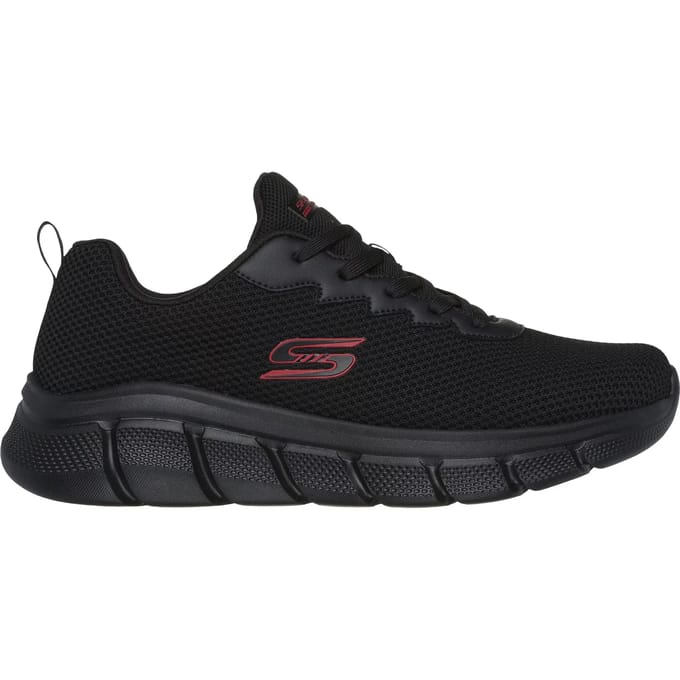 Skechers Bobs B Flex - Chill Edge 118106-BBK, Mannen, Zwart, Sneakers, maat: 42,5
