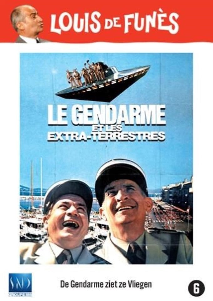 De Gendarme ziet ze Vliegen