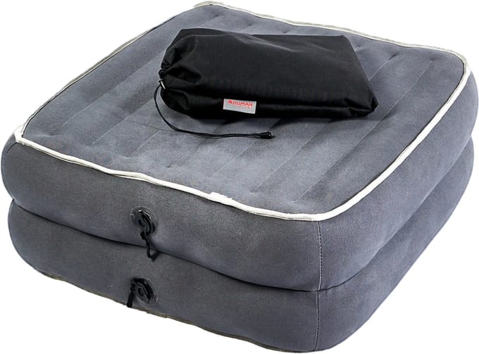 Human Comfort Davron Grey Pouffe XL - Loungestoel - Grijs