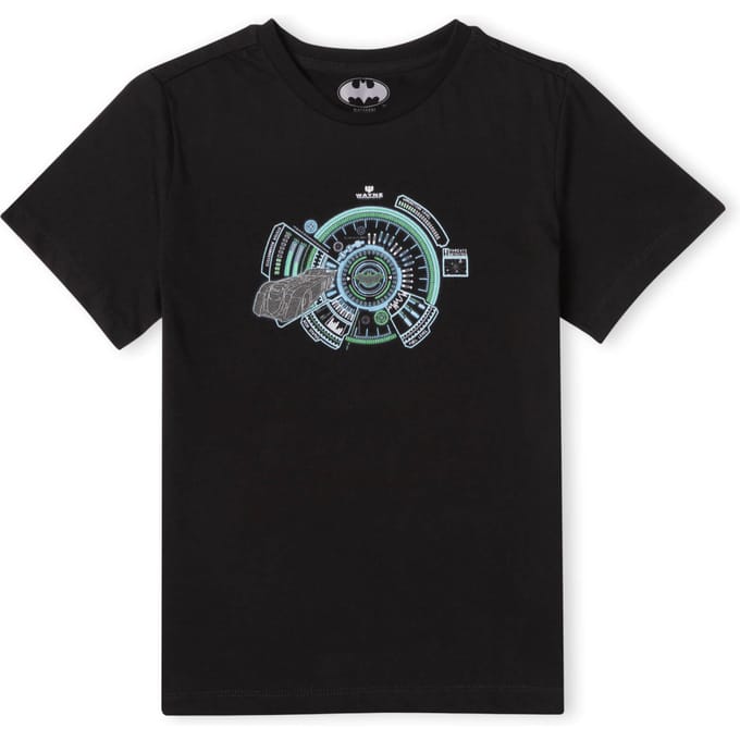 DC Batman Batmobile Kids' T-Shirt - Black - 98/104 (3-4 jaar)