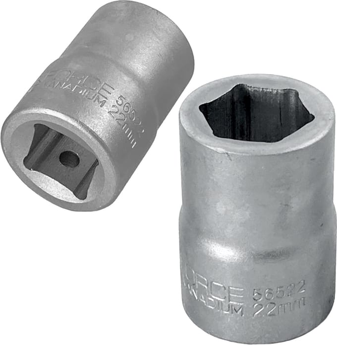Rockforce RF-56522 Serie - Dopsleutel - 22 mm - 6-kantig - Cr-V